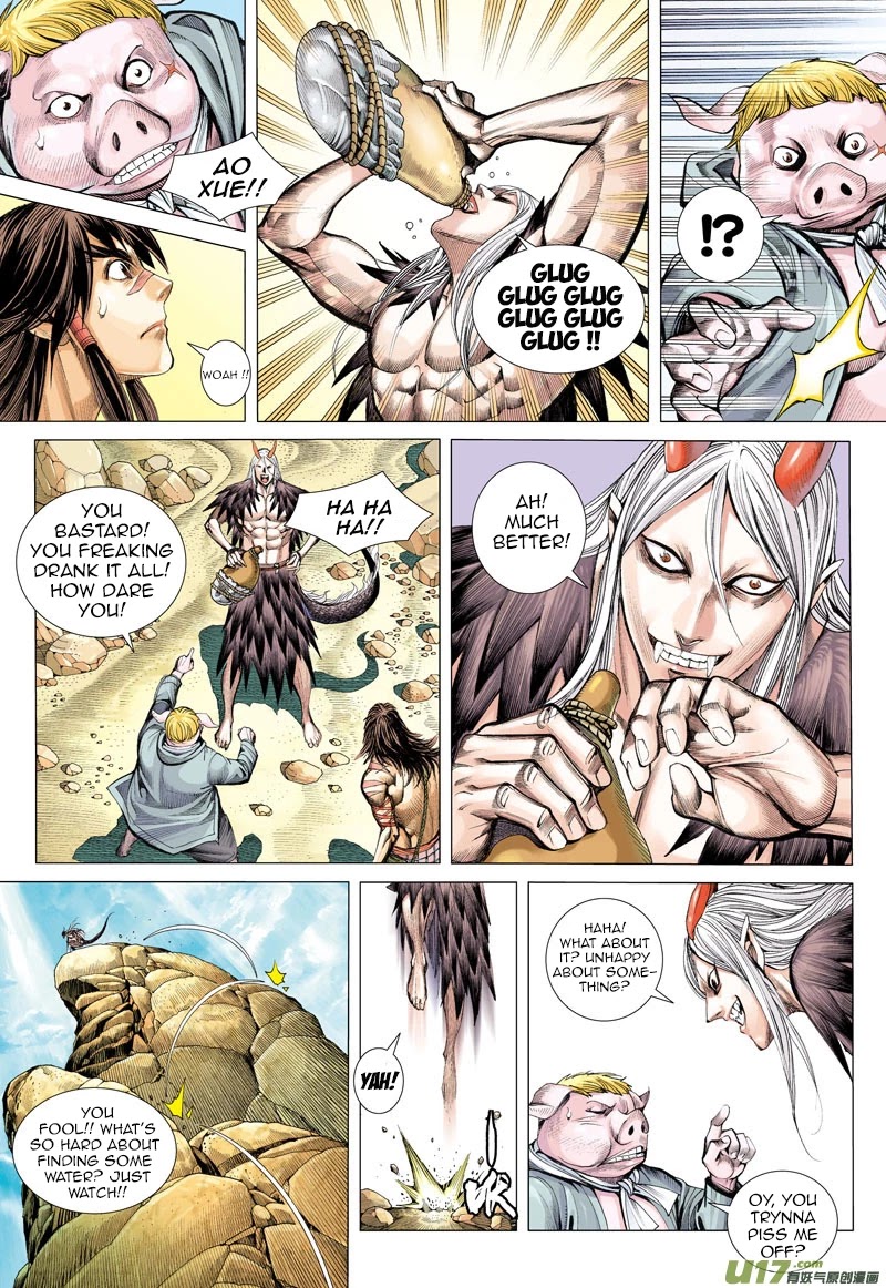 Journey to the West Chapter 21 page 8 - Chapter 21: The River of Flowing Sand
