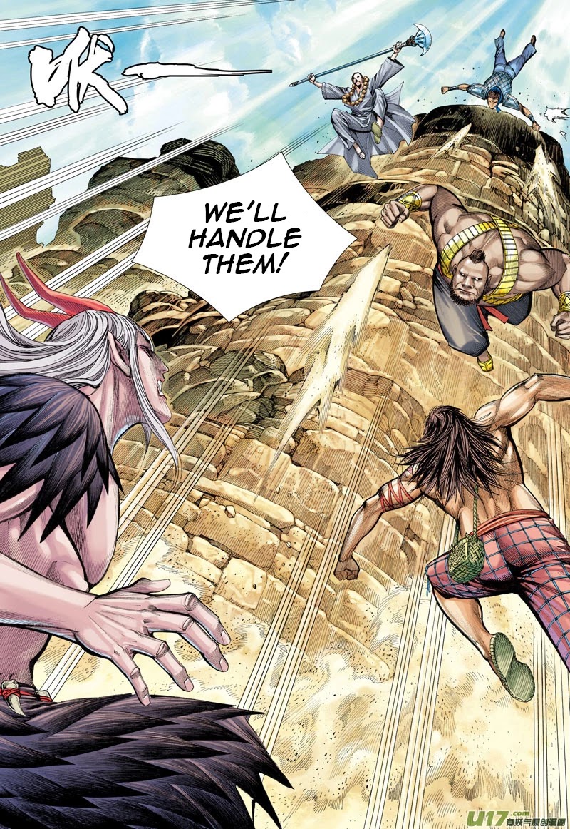 Journey to the West Chapter 23 page 13 - Chapter 23: The Heavenly King Dhritarashtra