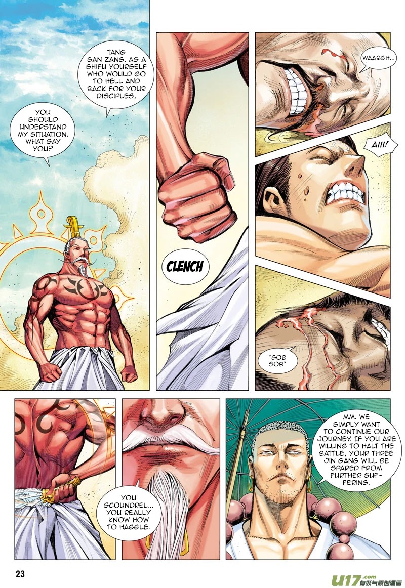 Journey to the West Chapter 25 page 23 - Chapter 25: The King of Sand Enters the War