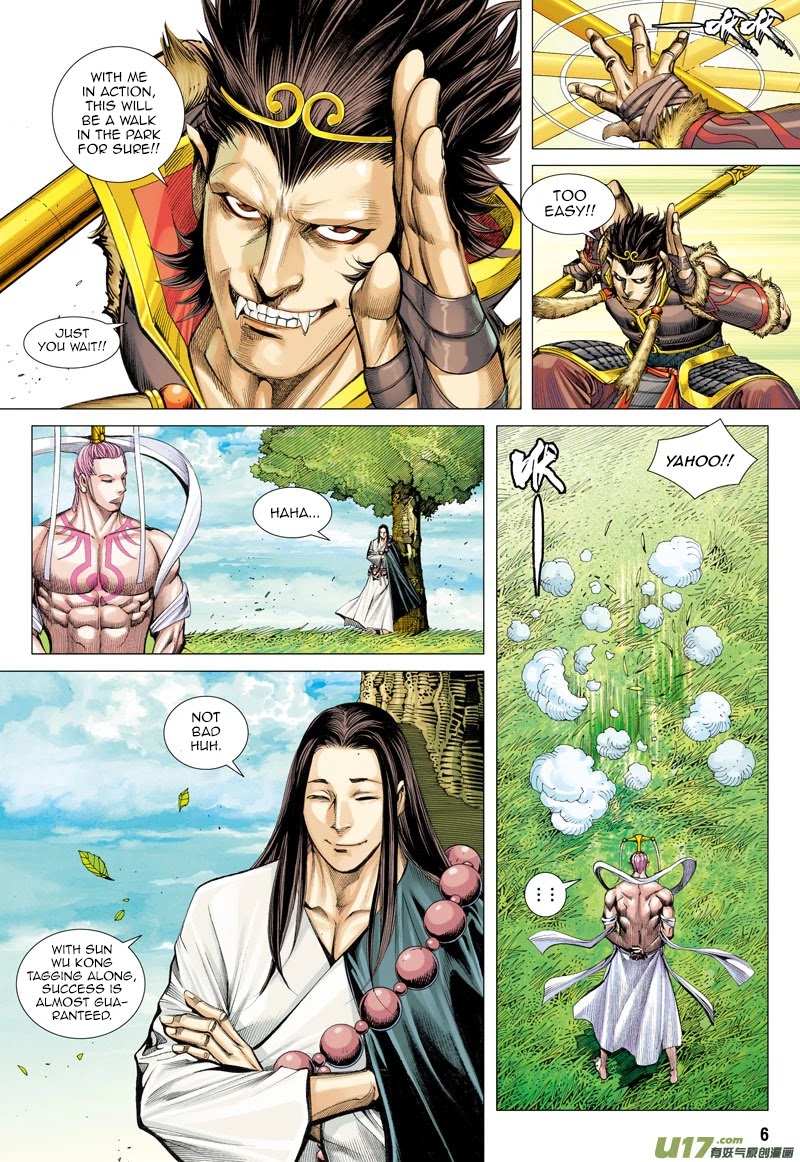 Journey to the West Chapter 26 page 6 - Chapter 26: The Death of Sun Wu Kong