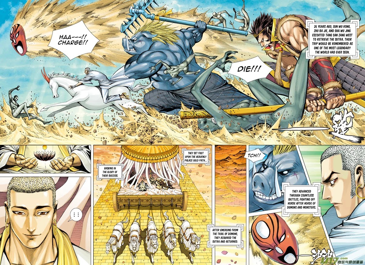 Journey to the West Chapter 26 page 8 - Chapter 26: The Death of Sun Wu Kong