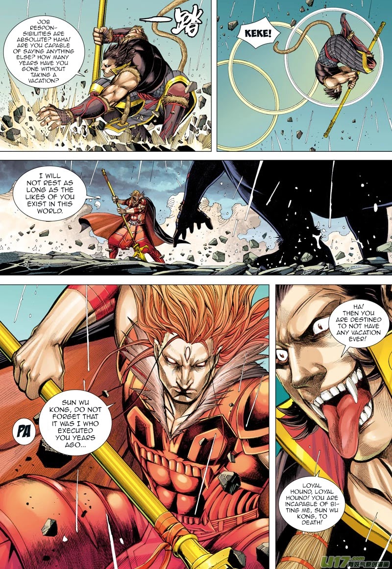 Journey to the West Chapter 35 page 12 - Chapter 35: Revival of the Ape King