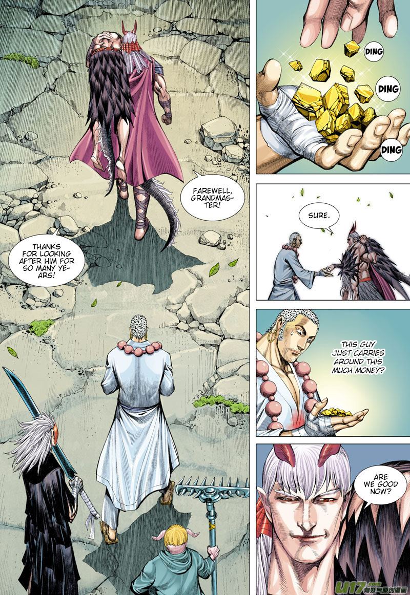 Journey to the West Chapter 36 page 17 - Chapter 36: Boundless Transformation: 3,000 Worlds of Existence