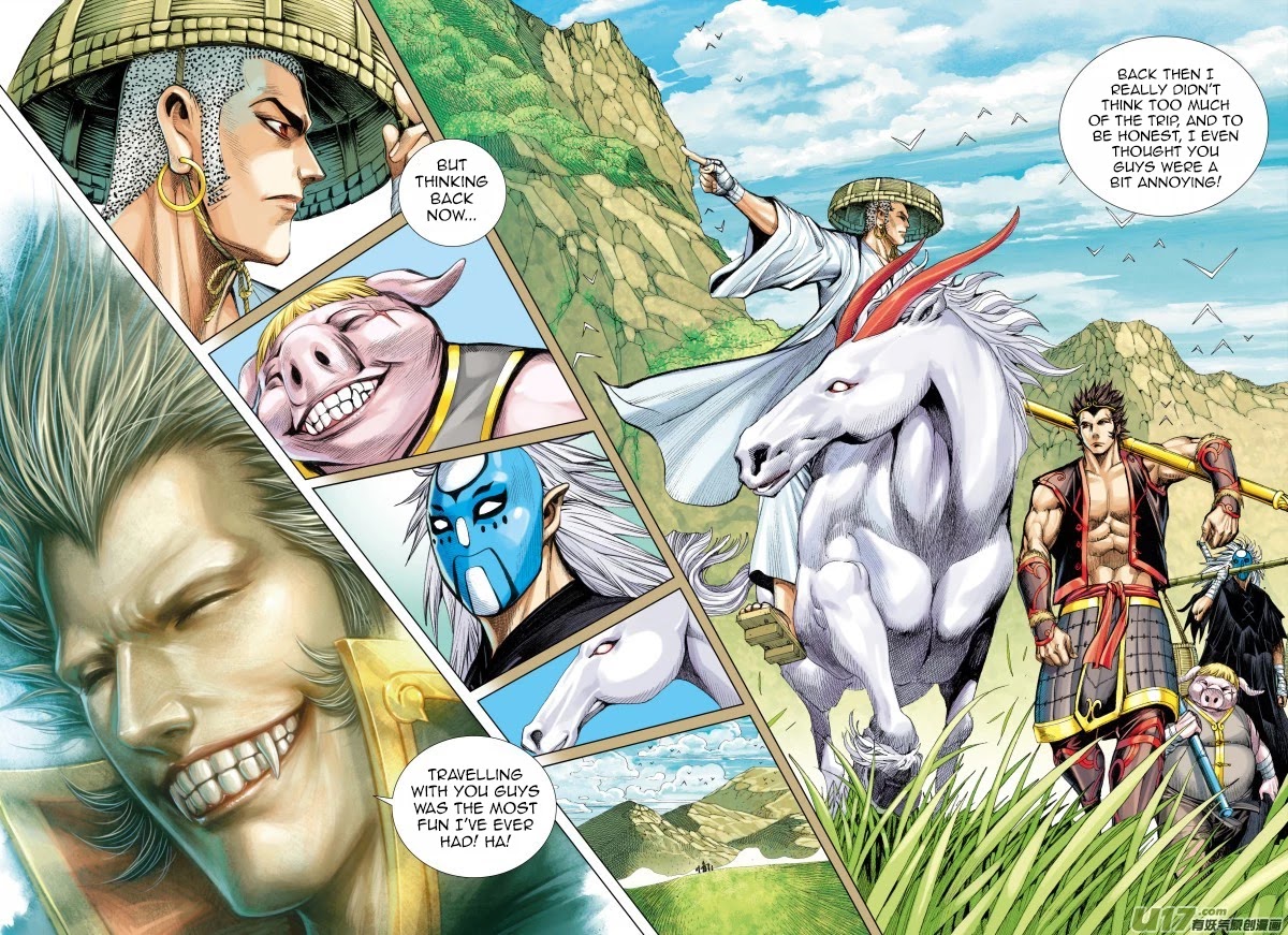 Journey to the West Chapter 37 page 17 - Chapter 37: Goodbye Son Wu Kong