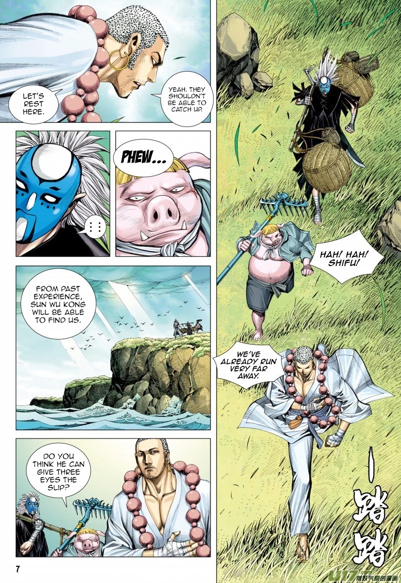 Journey to the West Chapter 37 page 8 - Chapter 37: Goodbye Son Wu Kong