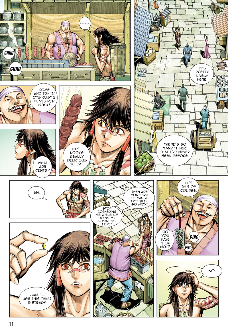 Journey to the West Chapter 5 page 11 - Chapter 5: Searching for the Grand Master, Tang Sangzan