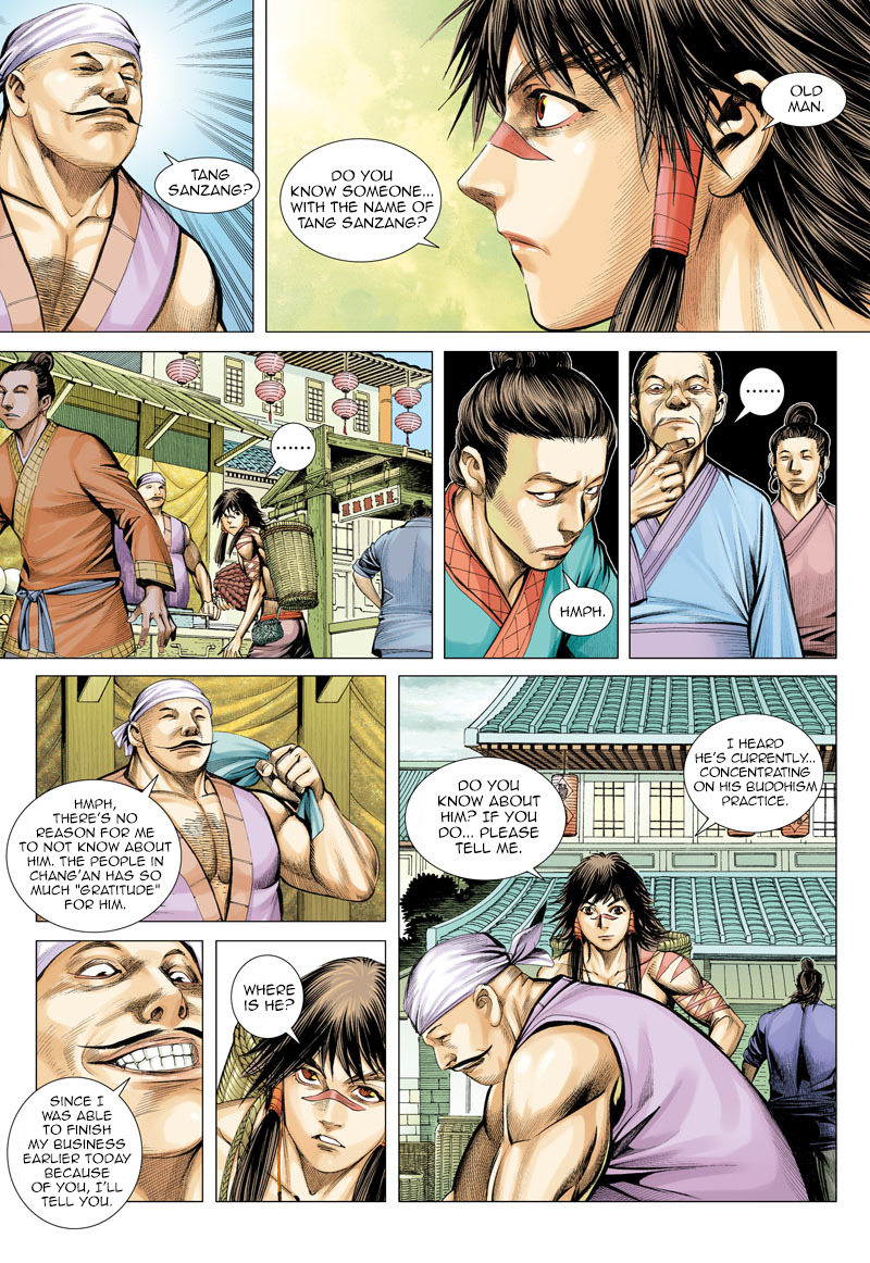 Journey to the West Chapter 5 page 13 - Chapter 5: Searching for the Grand Master, Tang Sangzan