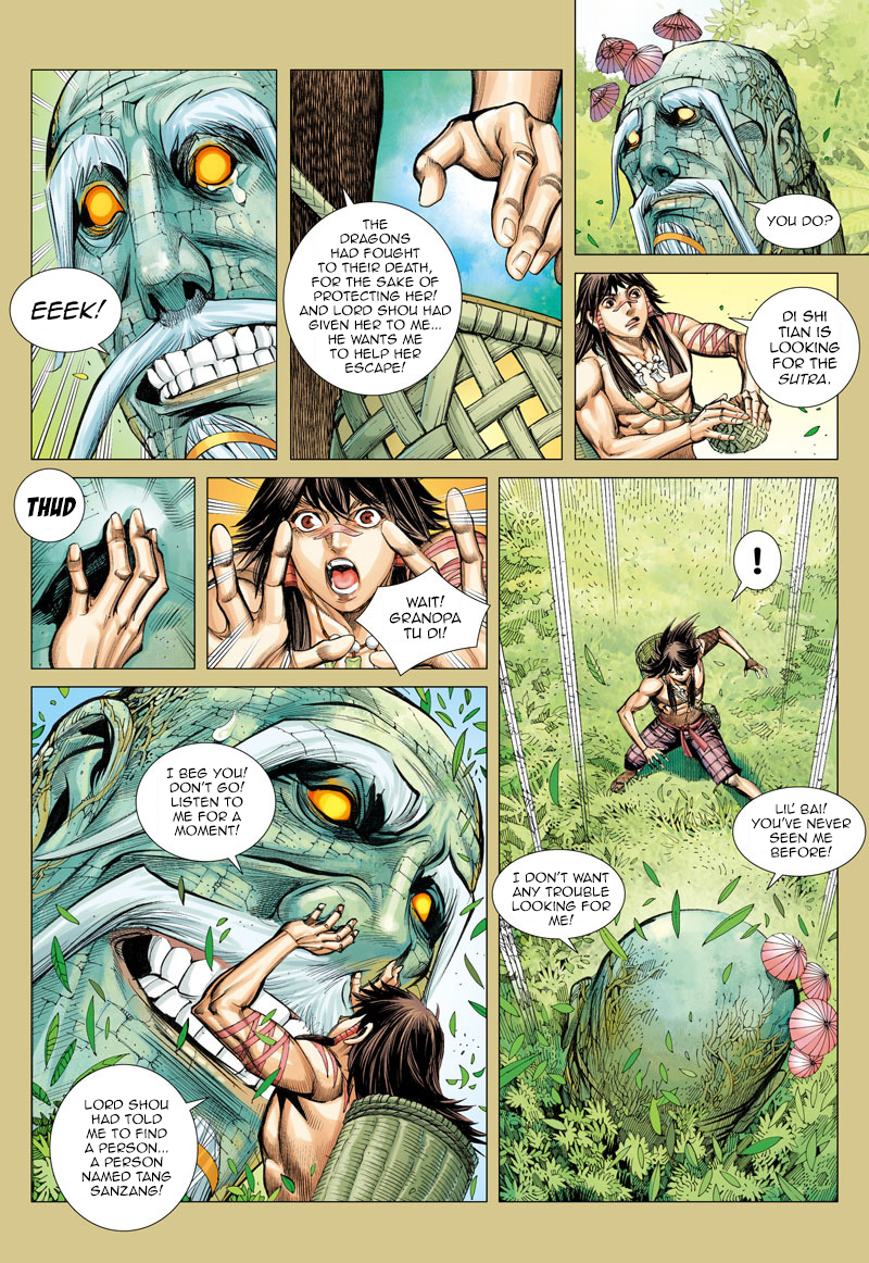 Journey to the West Chapter 5 page 8 - Chapter 5: Searching for the Grand Master, Tang Sangzan