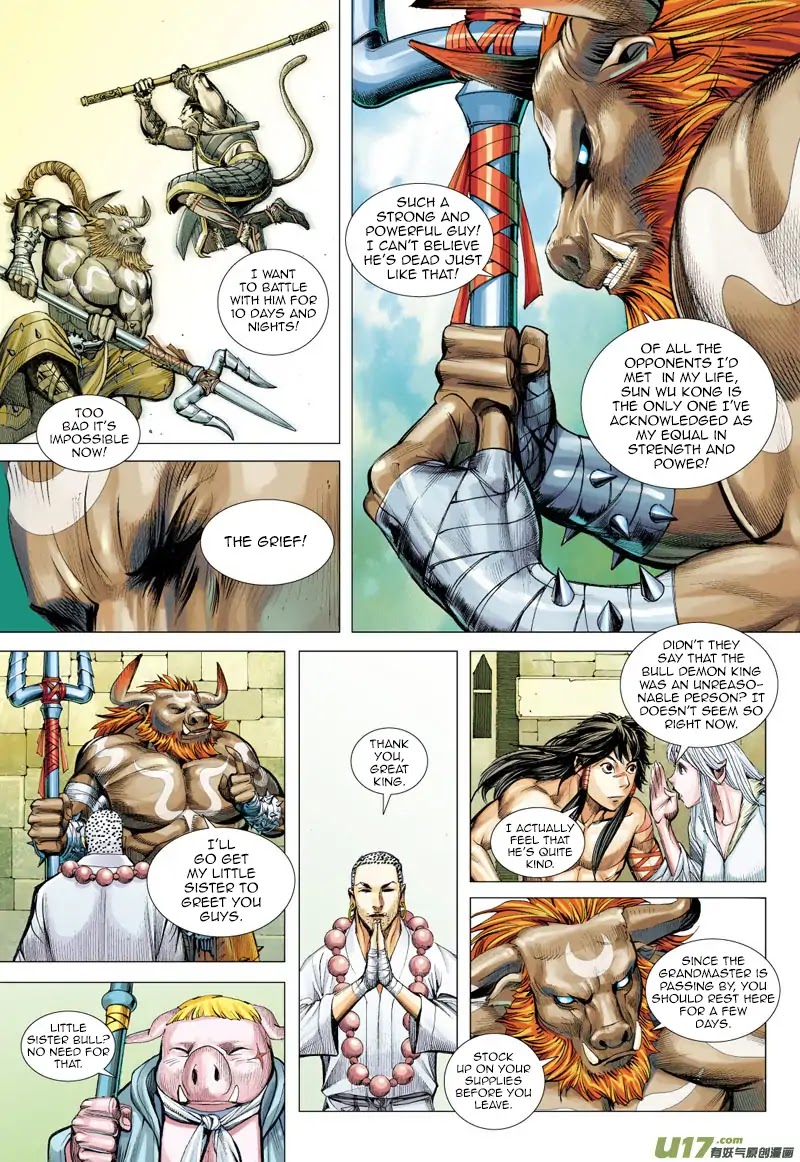 Journey to the West Chapter 50 page 17 - Chapter 50: The Wild Bull's Castle