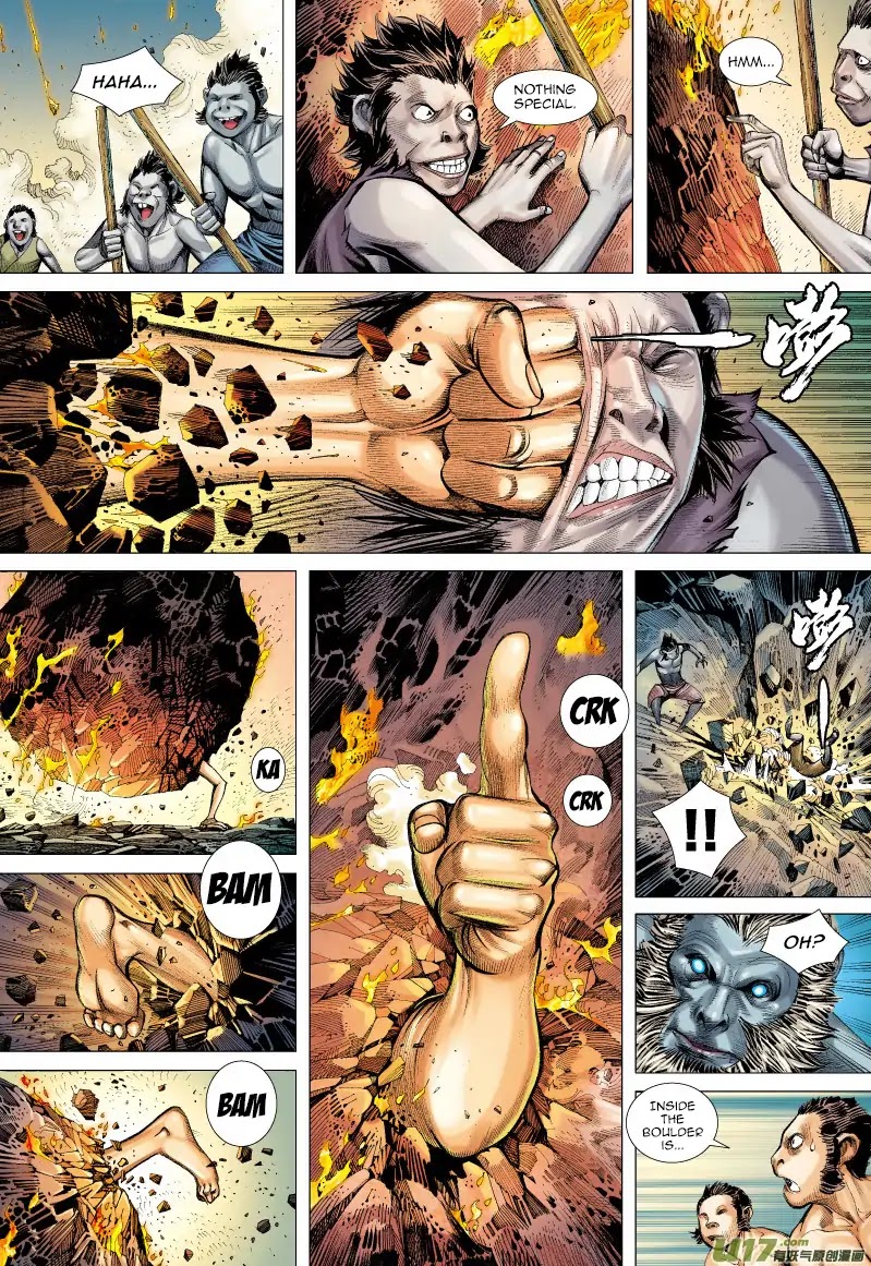 Journey to the West Chapter 51 page 15 - Chapter 51: The Stone-Encased God-Ape: A Reincarnation from Fire