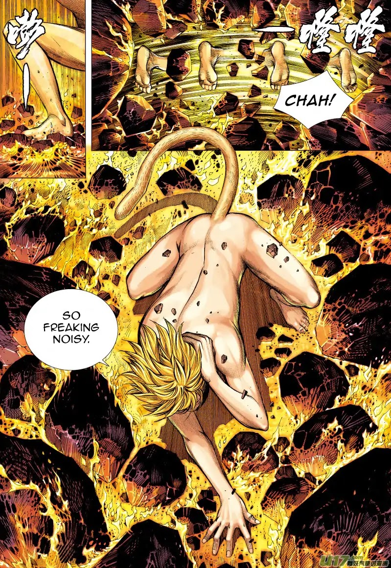 Journey to the West Chapter 51 page 16 - Chapter 51: The Stone-Encased God-Ape: A Reincarnation from Fire
