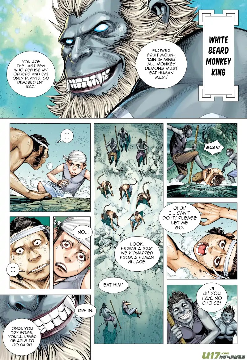 Journey to the West Chapter 51 page 9 - Chapter 51: The Stone-Encased God-Ape: A Reincarnation from Fire