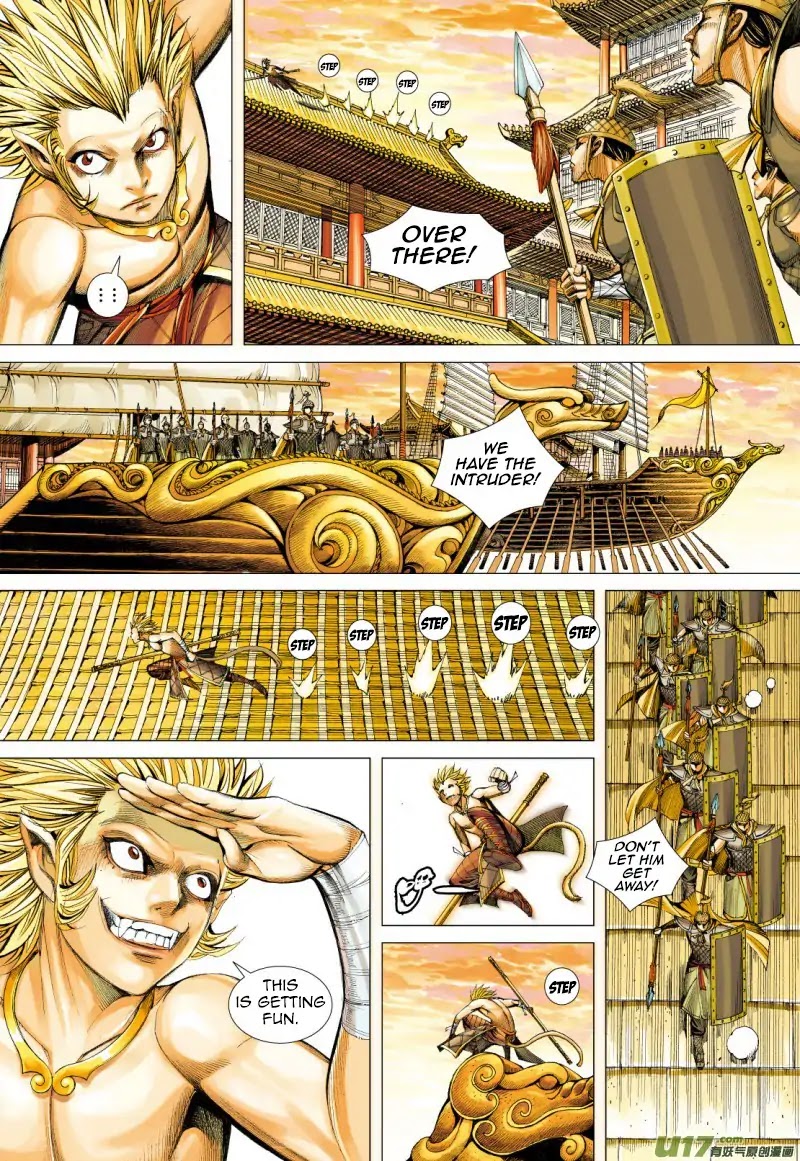 Journey to the West Chapter 73.2 page 10 - Chapter 73.2: An Attacking Tiger (Part 5.2)