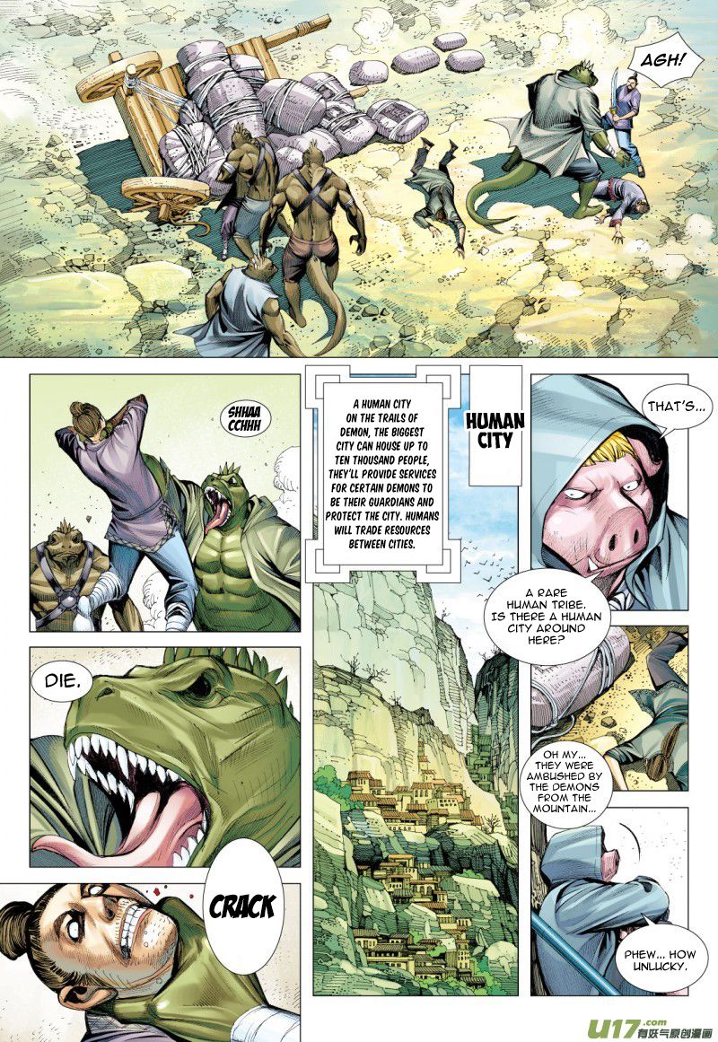 Journey to the West Chapter 74.2 page 14 - Chapter 74.2: The Attacking Tiger (Part 6.2)