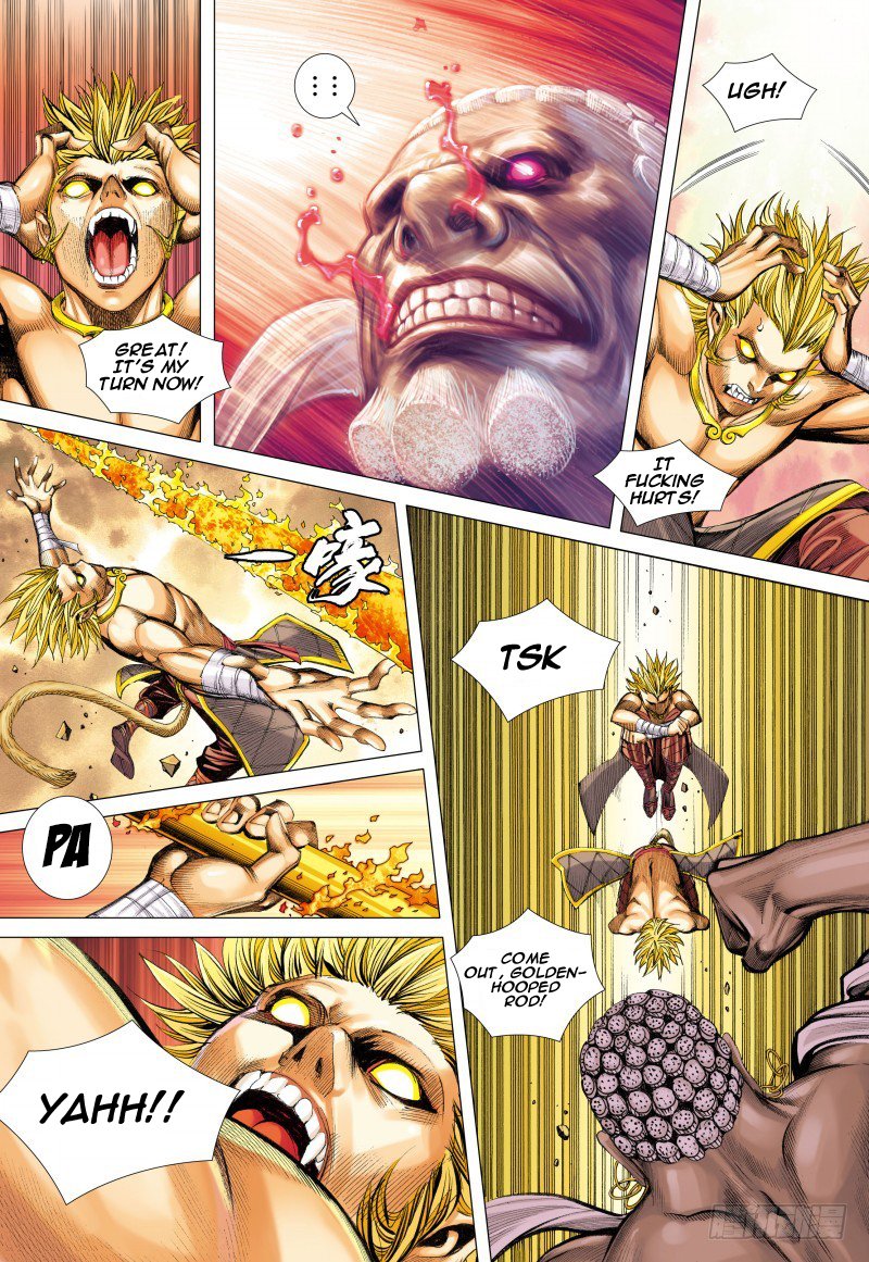 Journey to the West Chapter 83.1 page 12 - Chapter 83.1: Sun Wu Kong and Vaisravana