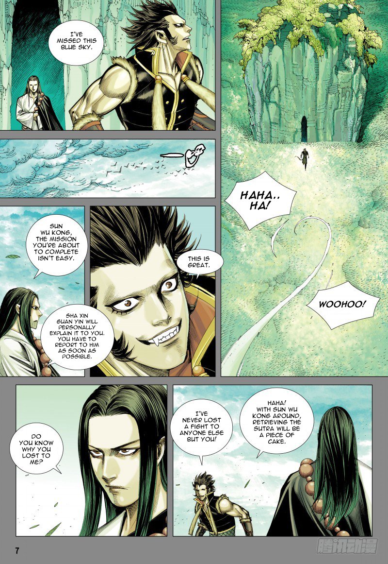 Journey to the West Chapter 83.1 page 7 - Chapter 83.1: Sun Wu Kong and Vaisravana