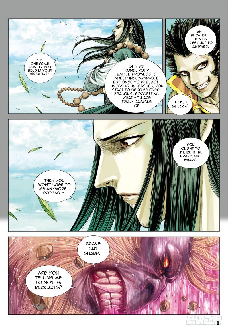 Journey to the West Chapter 83.1 page 8 - Chapter 83.1: Sun Wu Kong and Vaisravana