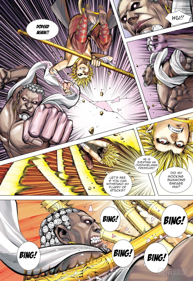 Journey to the West Chapter 83.2 page 10 - Chapter 83.2: Sun Wu Kong and Vaisravana Part 2
