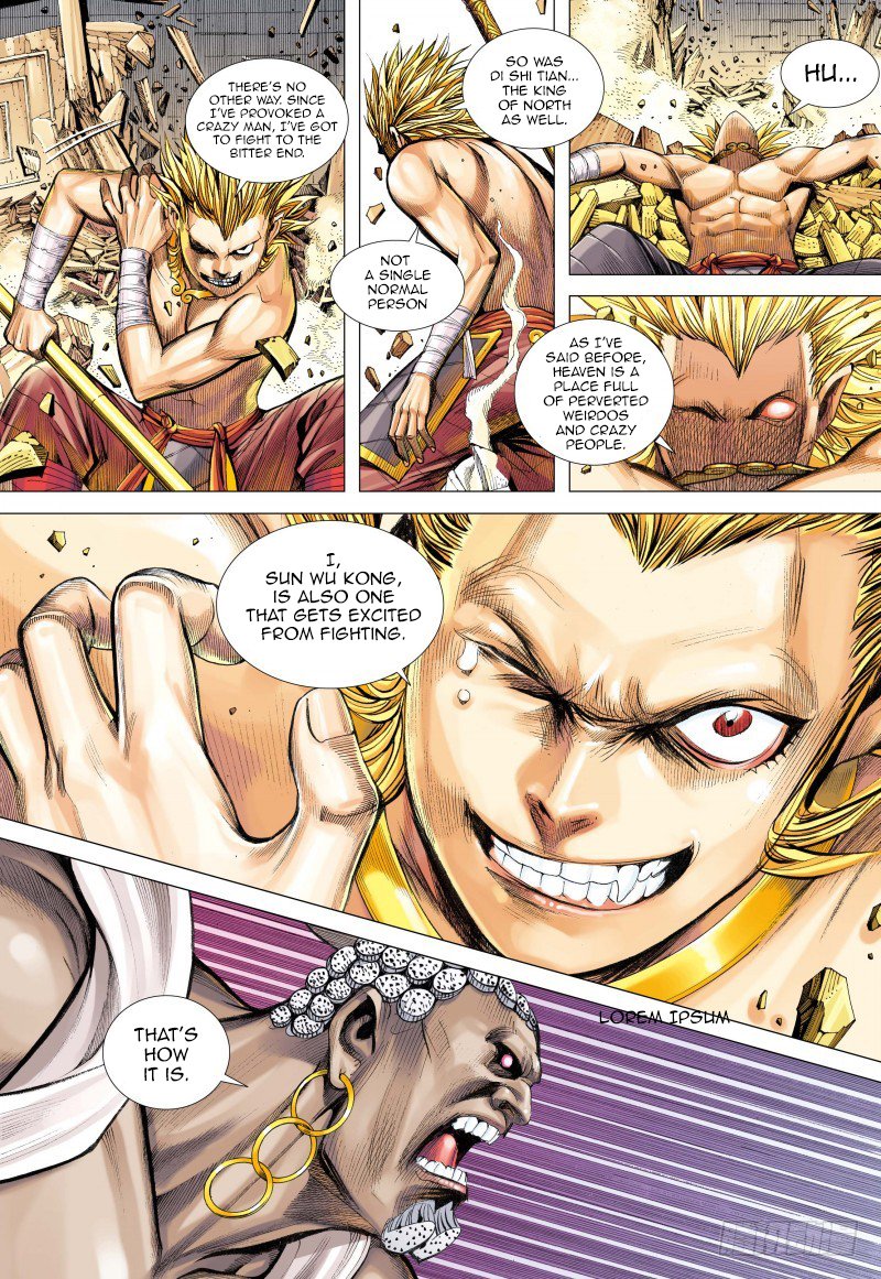 Journey to the West Chapter 83.2 page 15 - Chapter 83.2: Sun Wu Kong and Vaisravana Part 2