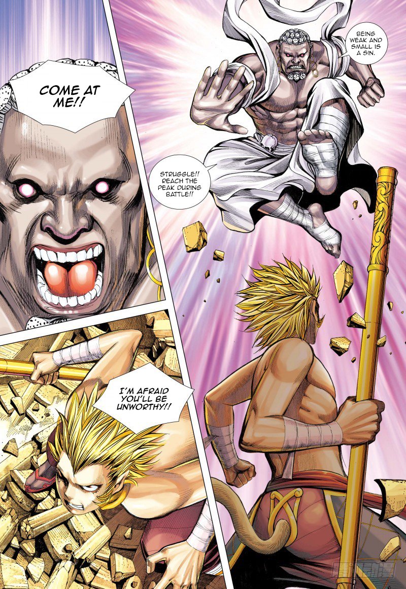 Journey to the West Chapter 83.2 page 16 - Chapter 83.2: Sun Wu Kong and Vaisravana Part 2
