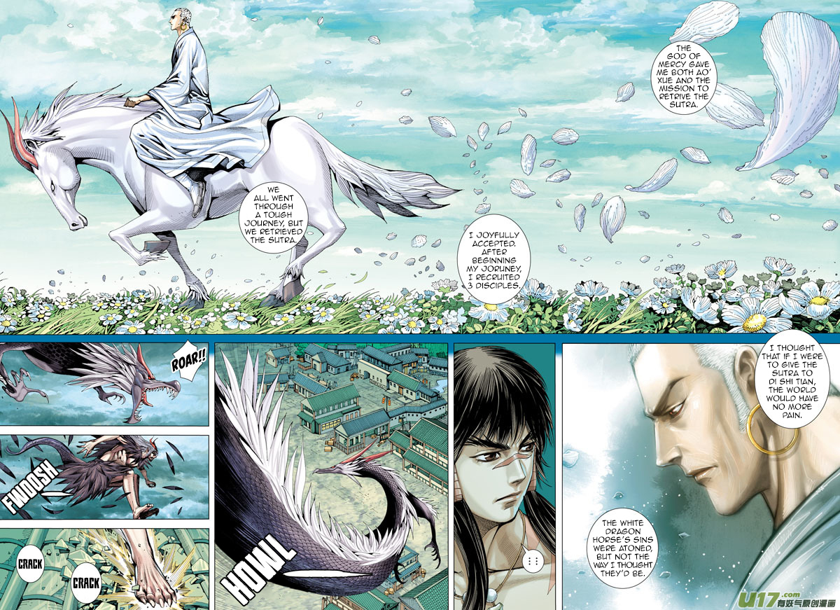 Journey to the West Chapter 9 page 19 - Chapter 9: The Sinful White Dragon Horse