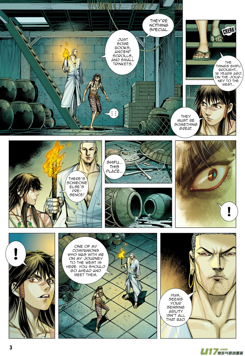 Journey to the West Chapter 9 page 4 - Chapter 9: The Sinful White Dragon Horse