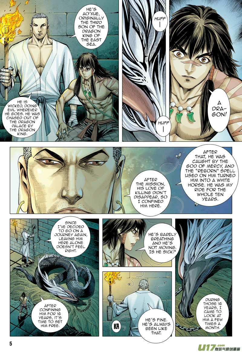 Journey to the West Chapter 9 page 6 - Chapter 9: The Sinful White Dragon Horse
