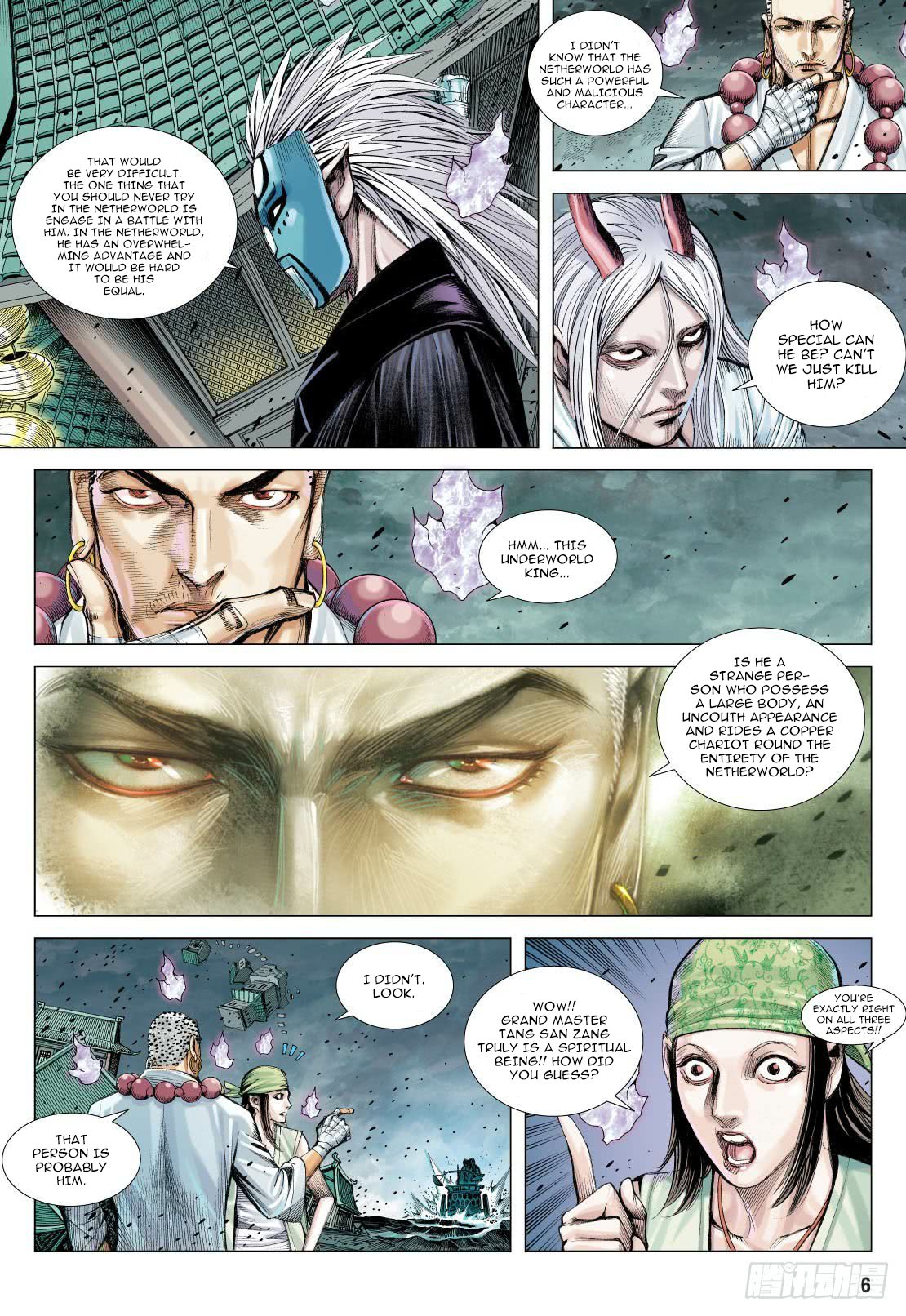 Journey to the West Chapter 90.1 page 7 - Chapter 90.1: The Thing That Cannot Be Done In The Underworld Part 1