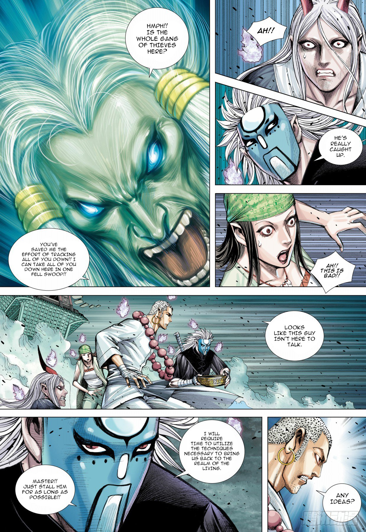 Journey to the West Chapter 90.1 page 9 - Chapter 90.1: The Thing That Cannot Be Done In The Underworld Part 1