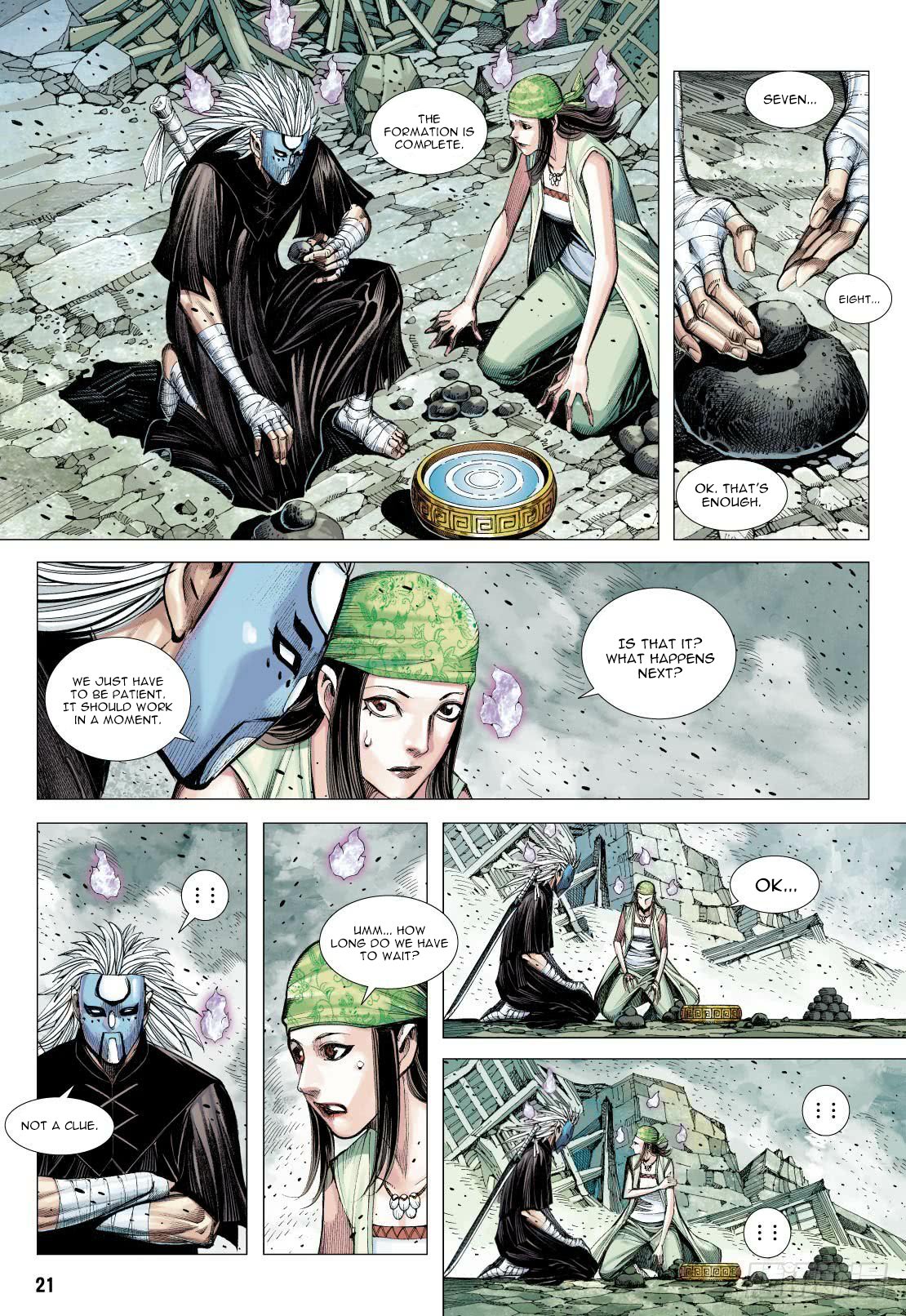 Journey to the West Chapter 90.2 page 8 - Chapter 90.2: The Thing That Cannot Be Done In The Underworld Part 2