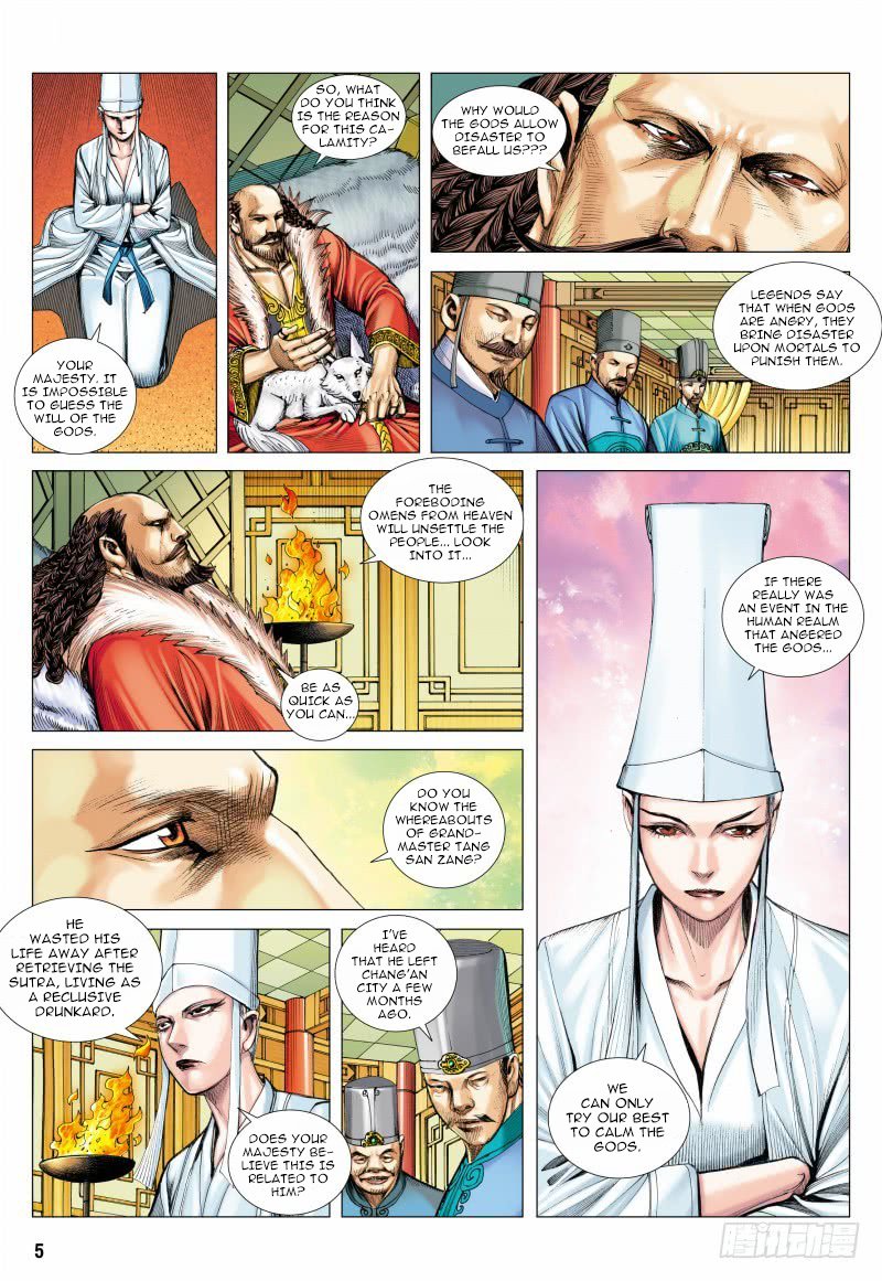 Journey to the West Chapter 93.1 page 6 - Chapter 93.1: Resurrection of an Ancient God Part 1