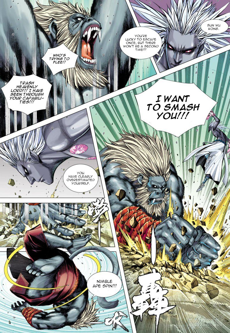 Journey to the West Chapter 94.2 page 11 - Chapter 94.2: Subduing the Root of Destruction Part 2