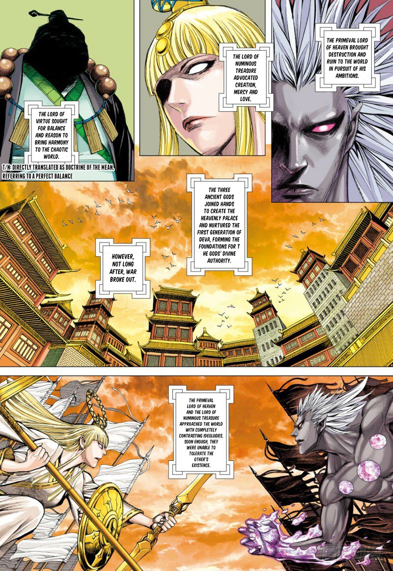 Journey to the West Chapter 95.1 page 5 - Chapter 95.1: The Mysterious Three Pure Ones