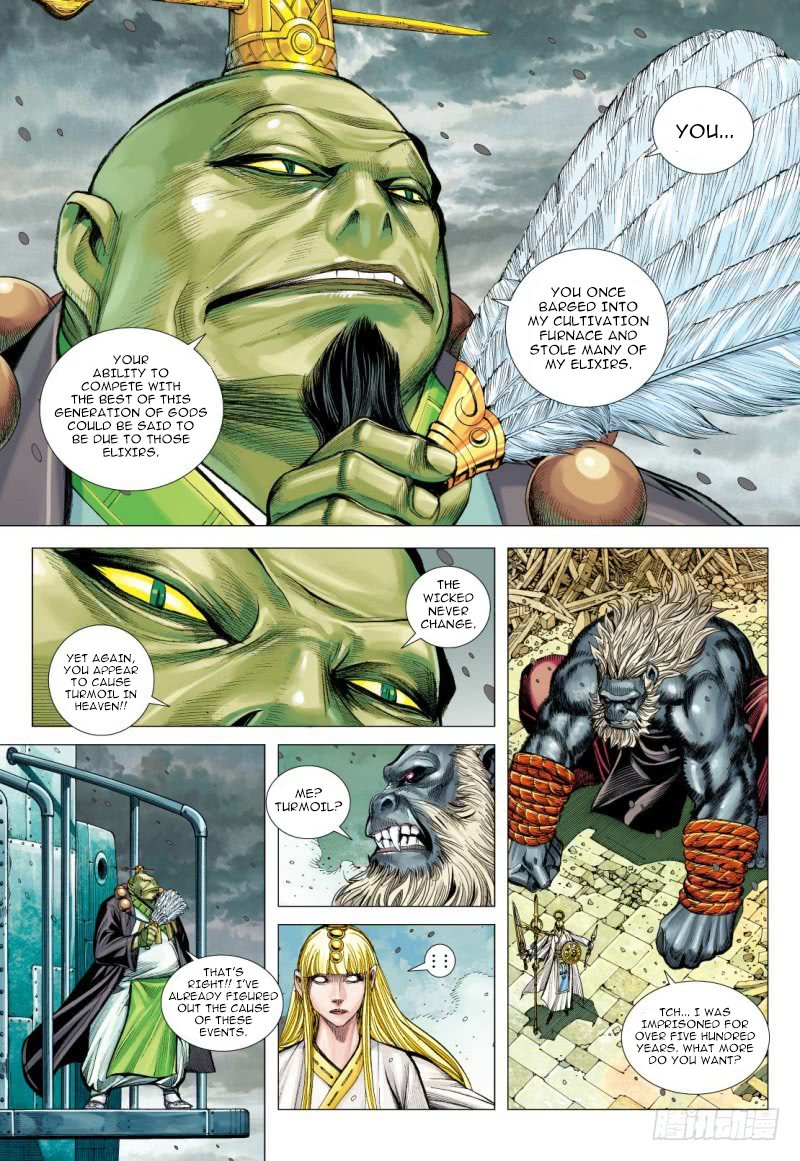 Journey to the West Chapter 95.2 page 10 - Chapter 95.2: The Mysterious Three Pure Ones Part 2
