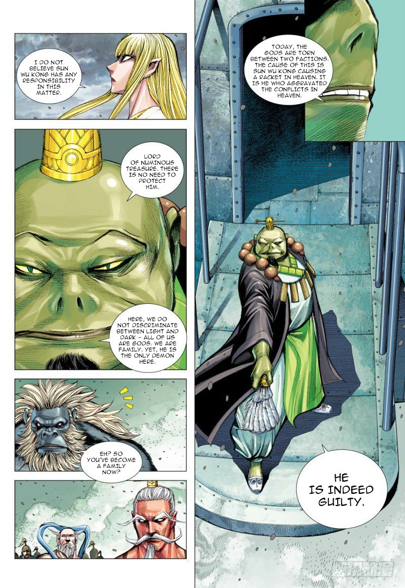 Journey to the West Chapter 95.2 page 11 - Chapter 95.2: The Mysterious Three Pure Ones Part 2