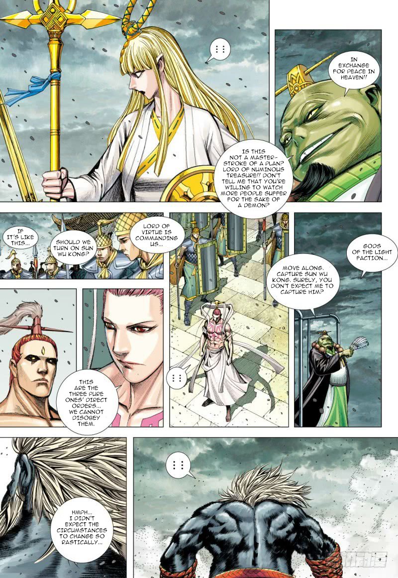 Journey to the West Chapter 95.2 page 14 - Chapter 95.2: The Mysterious Three Pure Ones Part 2