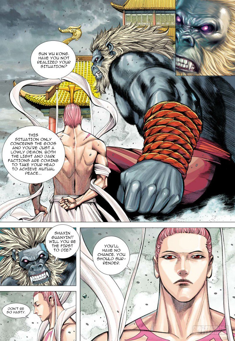 Journey to the West Chapter 95.2 page 17 - Chapter 95.2: The Mysterious Three Pure Ones Part 2