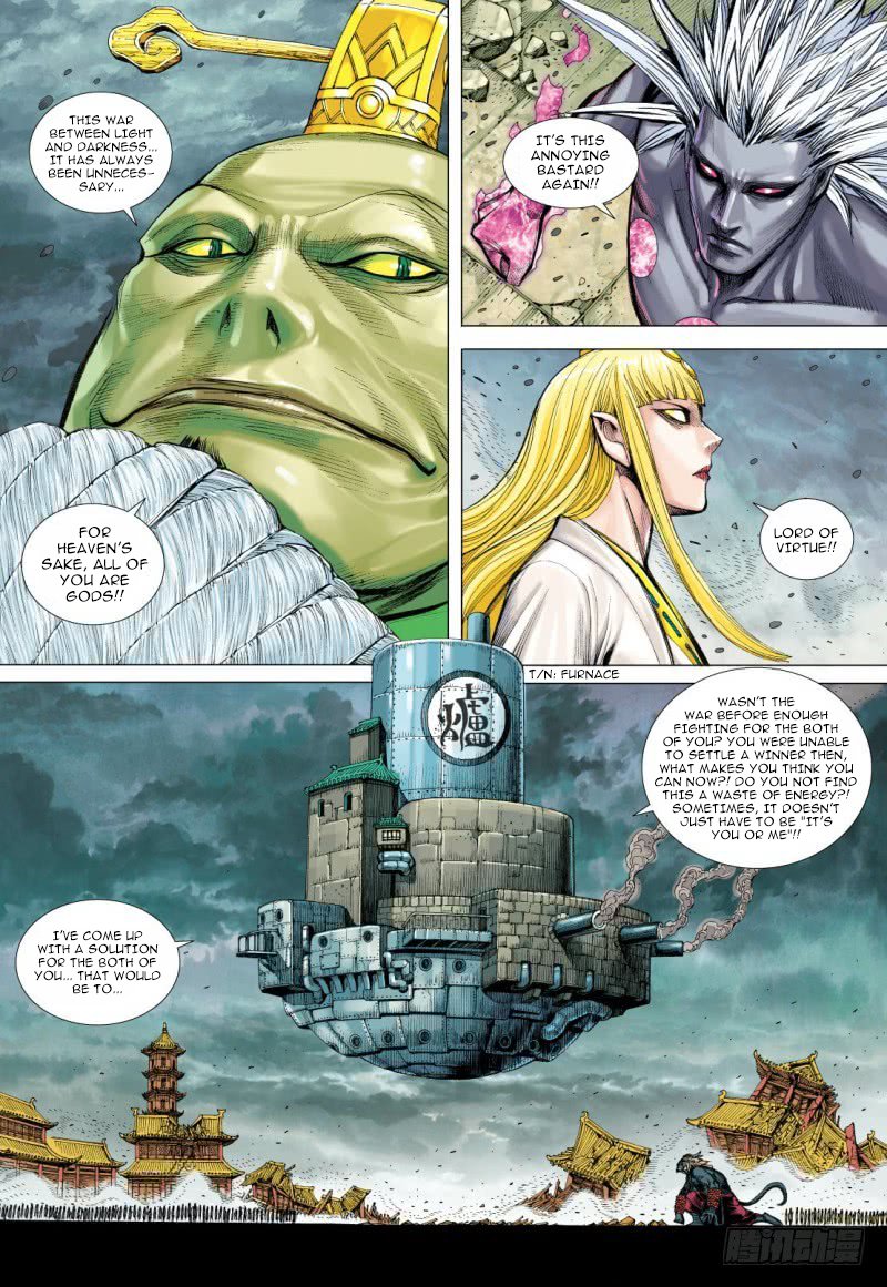 Journey to the West Chapter 95.2 page 4 - Chapter 95.2: The Mysterious Three Pure Ones Part 2