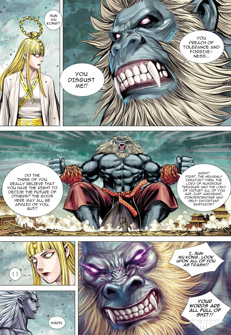 Journey to the West Chapter 95.2 page 8 - Chapter 95.2: The Mysterious Three Pure Ones Part 2