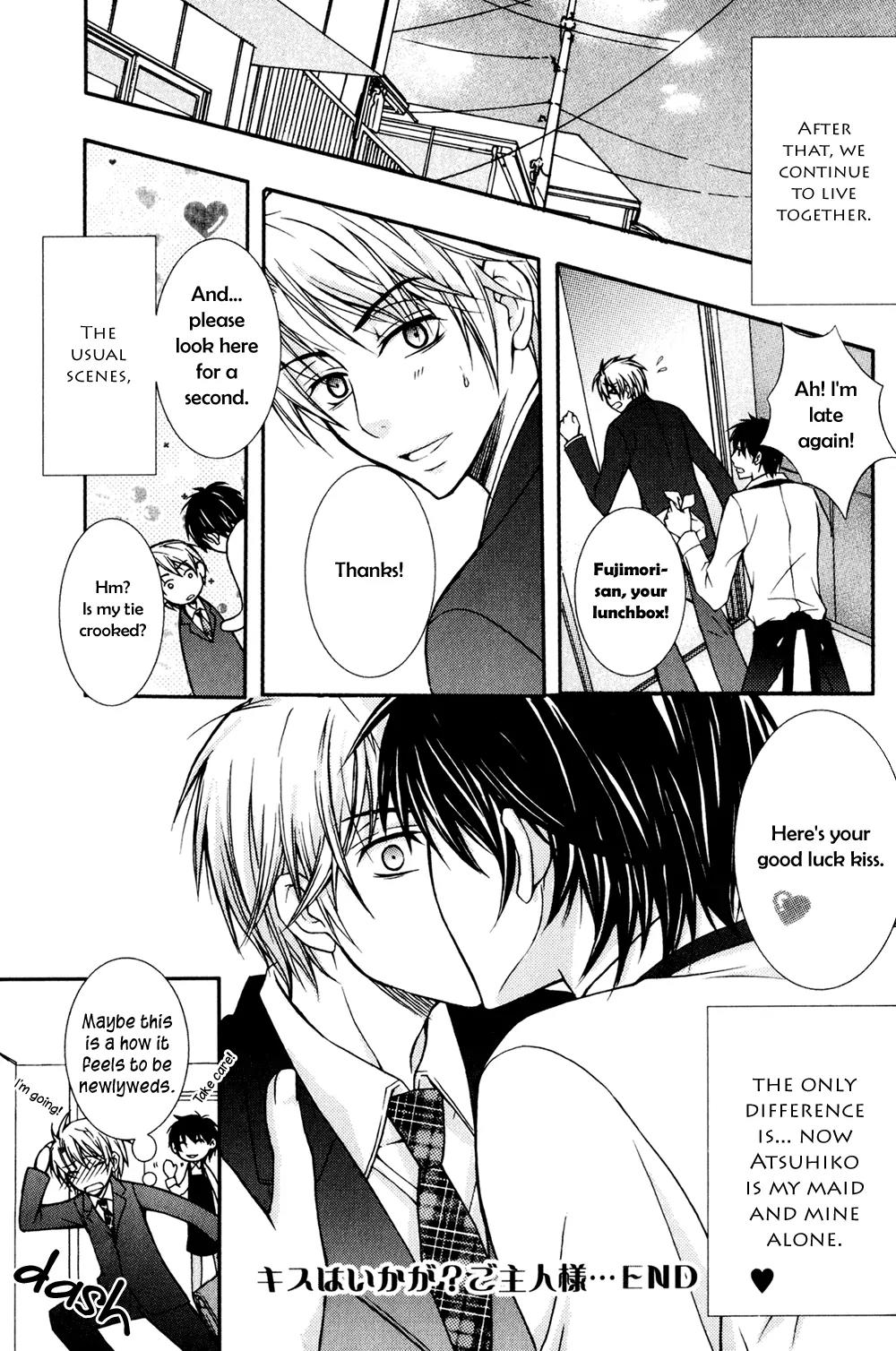 Joushi Tono Hitoban Chapter 5 page 32 - Chapter 5: Would You Like a Kiss, Master?