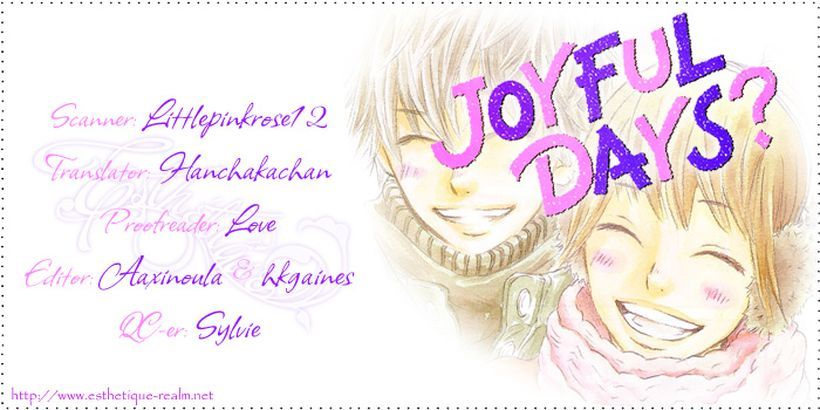 Joyful Days? Chapter 0 page 2 - Chapter 0: Oneshot