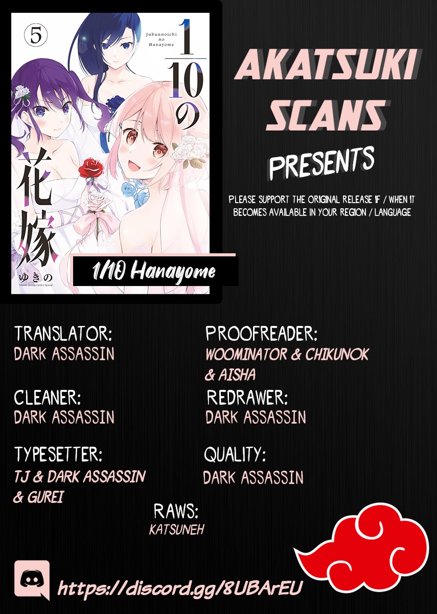 Jubunnoichi no Hanayome Chapter 40 page 1 - Chapter 40
