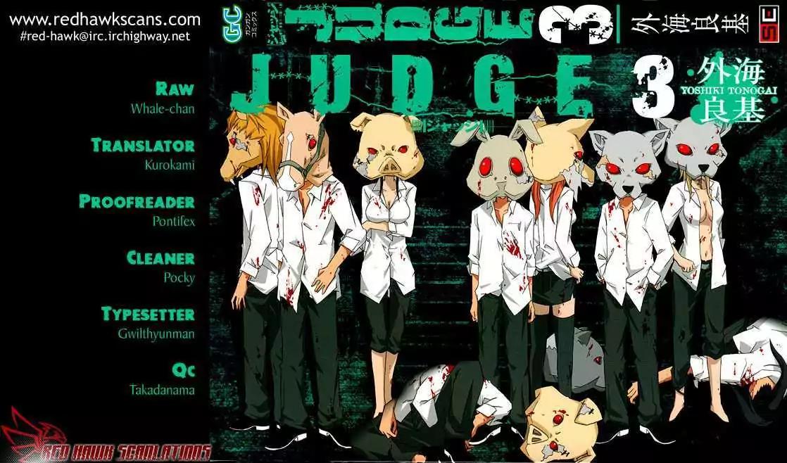 Judge Chapter 11 page 1 - Chapter 11: Death Choice
