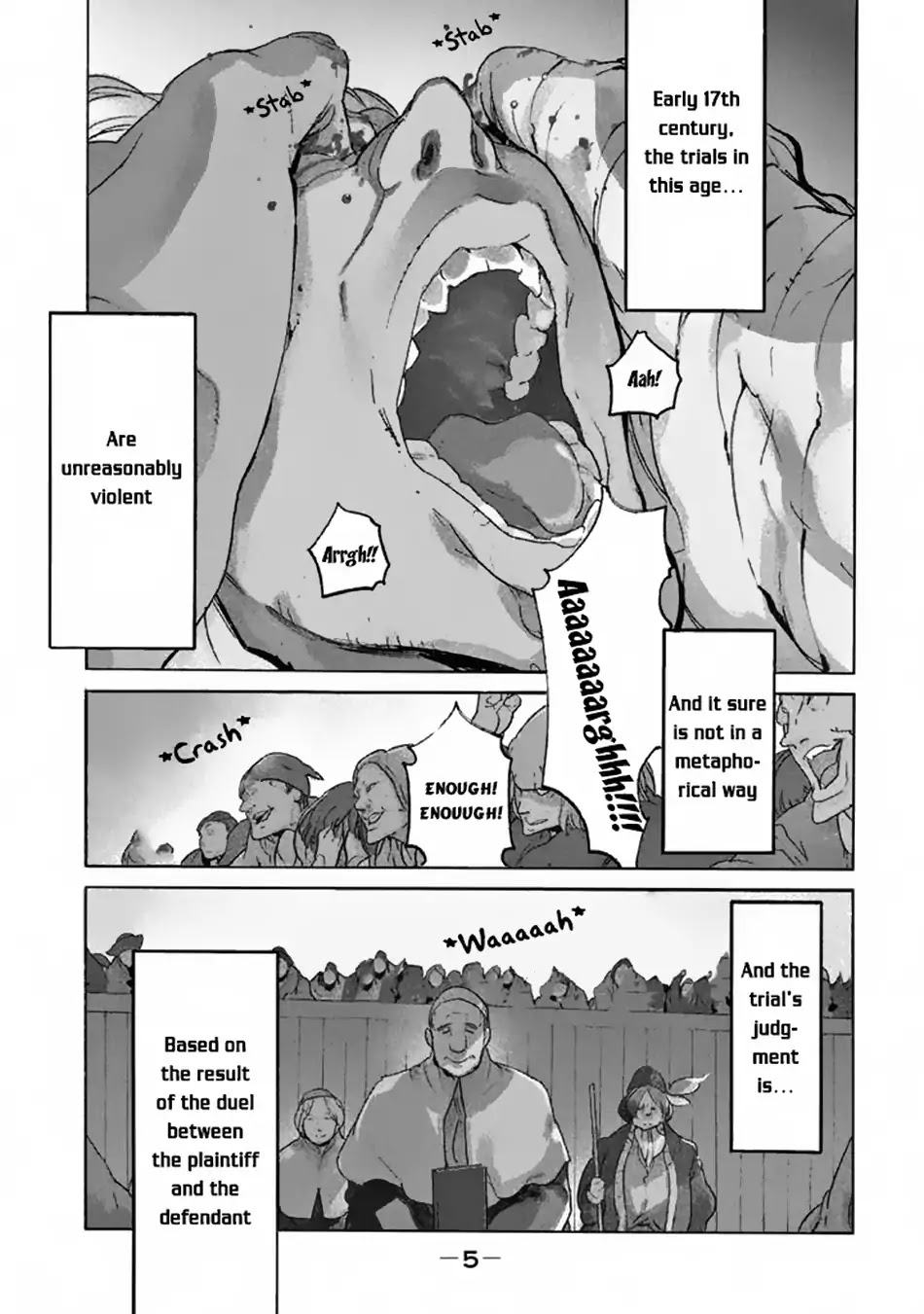 Judicial Duel Chapter 1 page 4 - Chapter 1: The Sheep and The Wolf