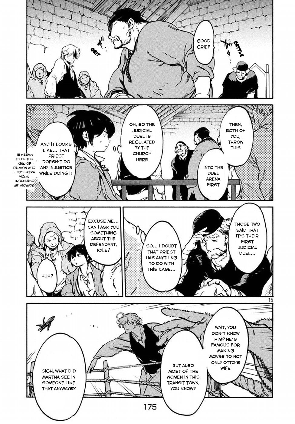 Judicial Duel Chapter 3 page 16 - Chapter 3: Man, Woman, and Man
