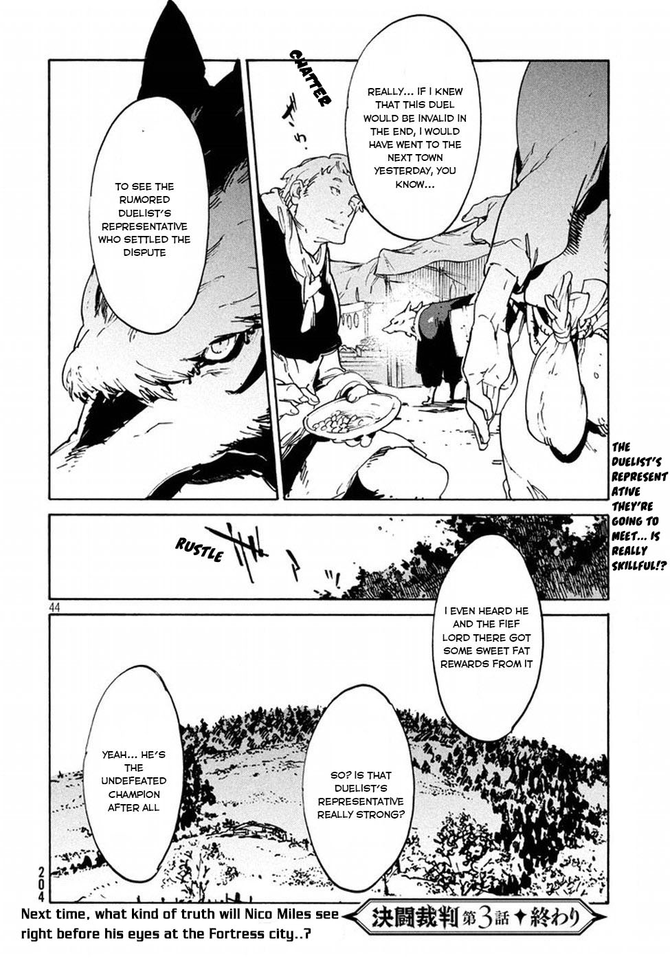 Judicial Duel Chapter 3 page 45 - Chapter 3: Man, Woman, and Man