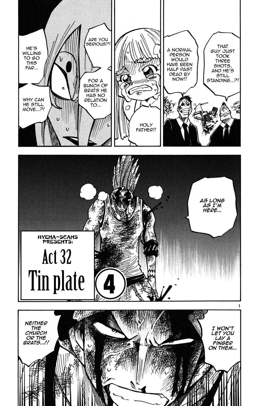 Juhou Kaikin!! Hyde & Closer Chapter 32 page 1 - Chapter 32: Tinplate (Iron Power) (4)