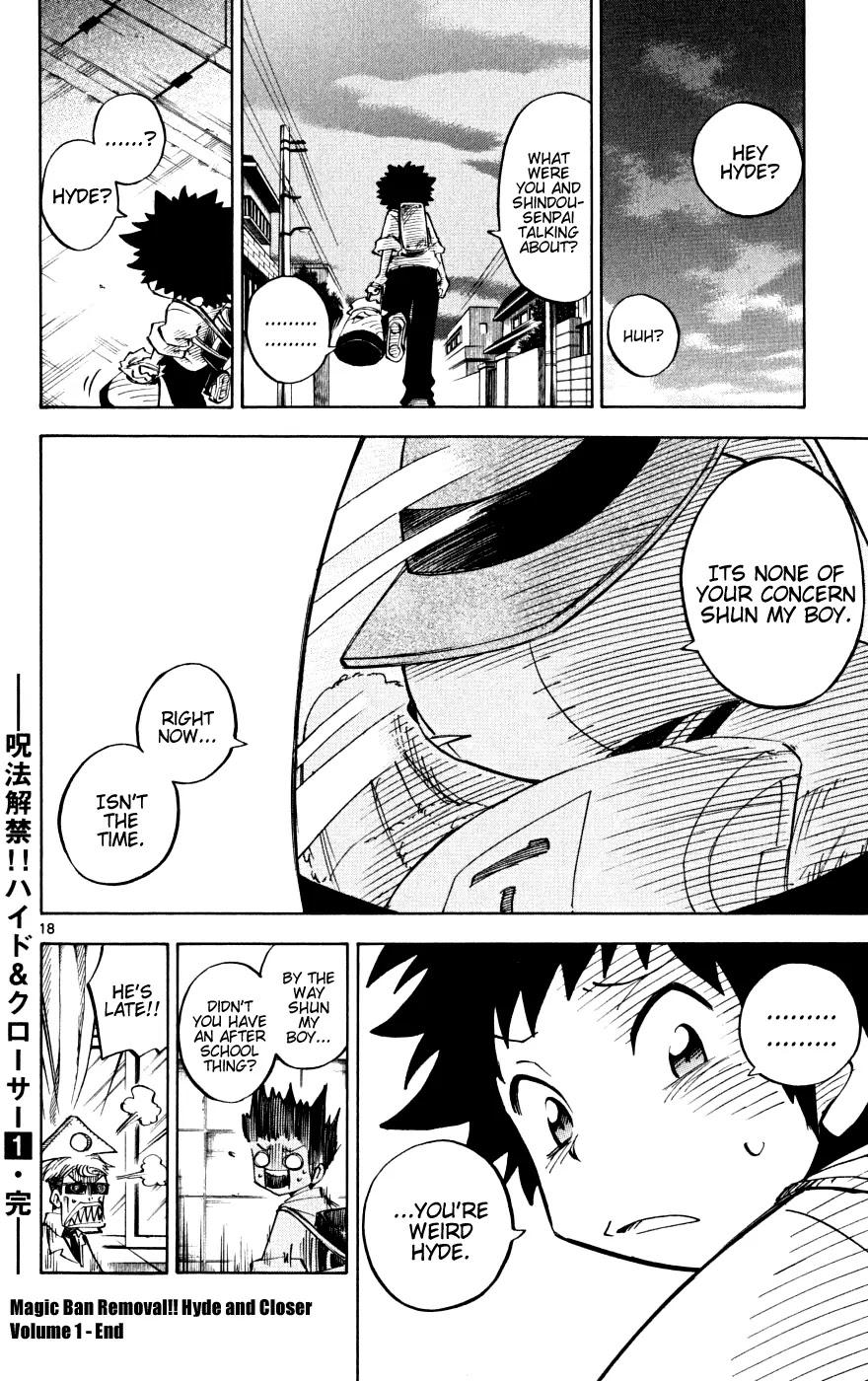 Juhou Kaikin!! Hyde & Closer Chapter 7 page 18 - Chapter 7: Black Hair (3)