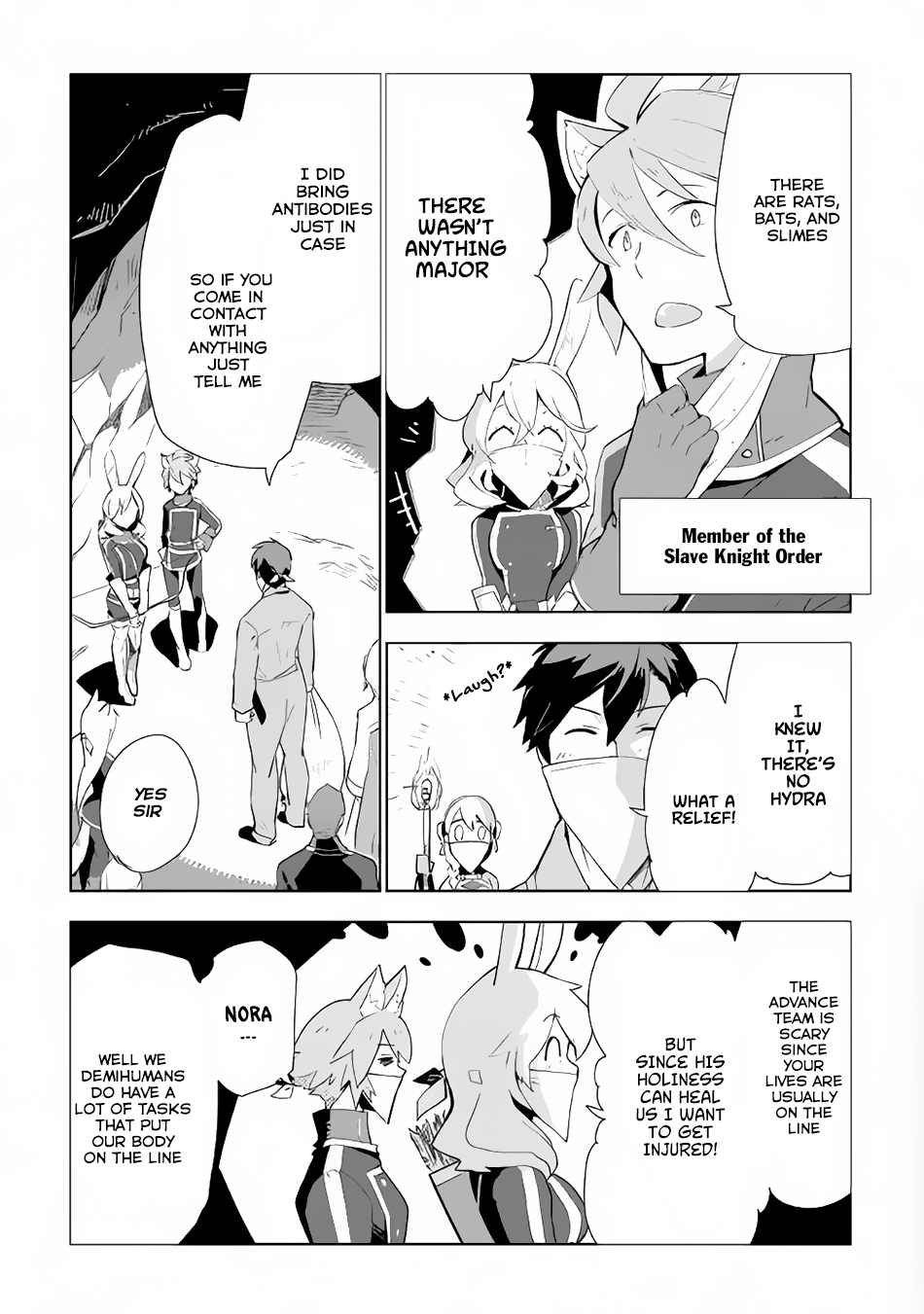 Jui-san no Oshigoto in Isekai Chapter 13 page 4 - Chapter 13