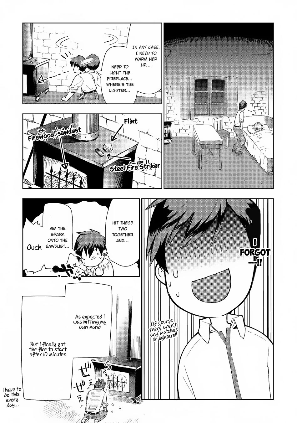 Jui-san no Oshigoto in Isekai Chapter 18 page 12 - Chapter 18: Sky With Little Stars
